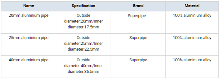 High Quality Industrial Aluminum Alloy Air Intake Pipe Tube