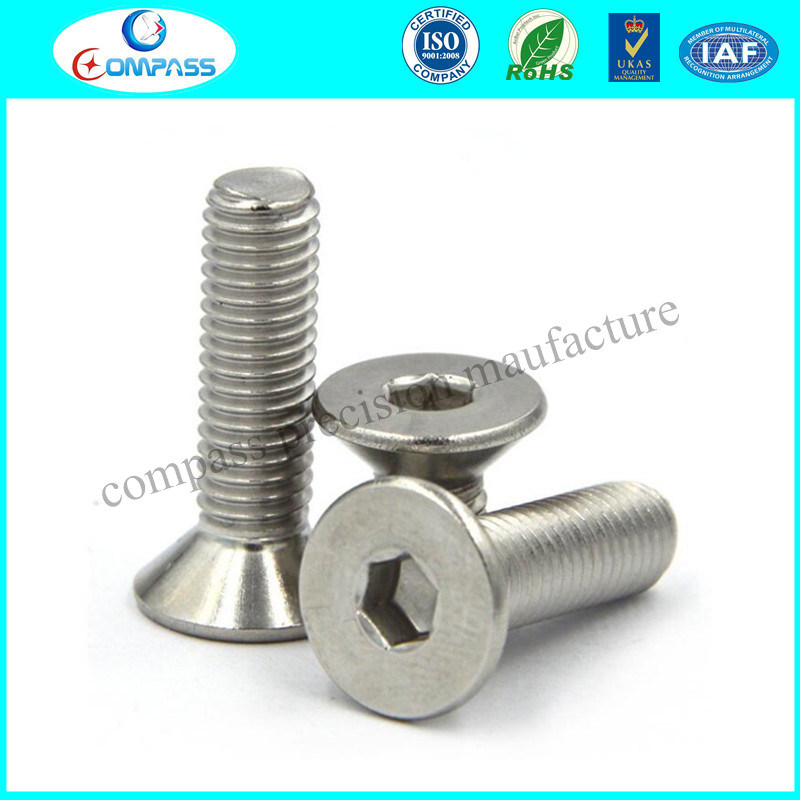 DIN7991 Stainless Steel Countersunk Hex Socket Head Machine Screw