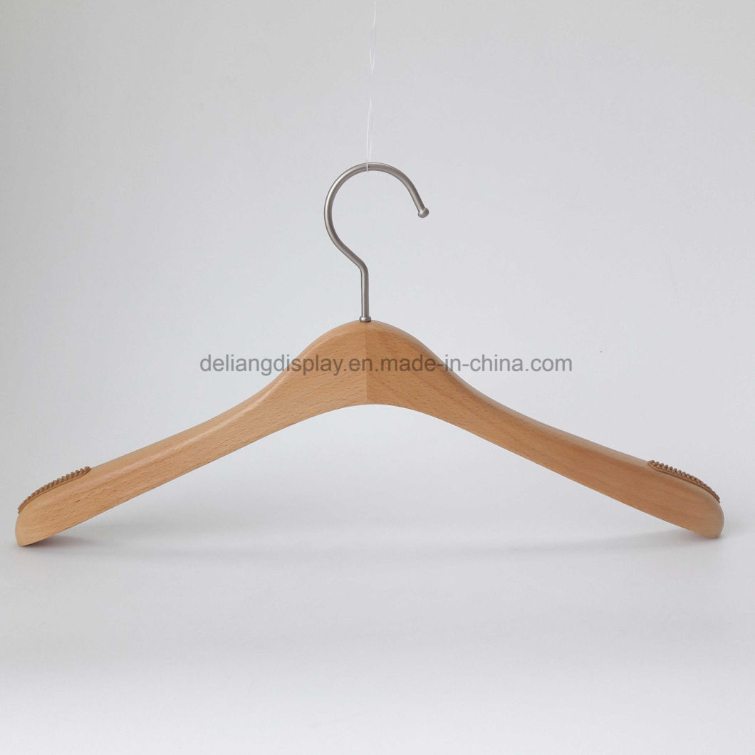 Beech Wood Hanger Natural Wood Color Hanger for Children