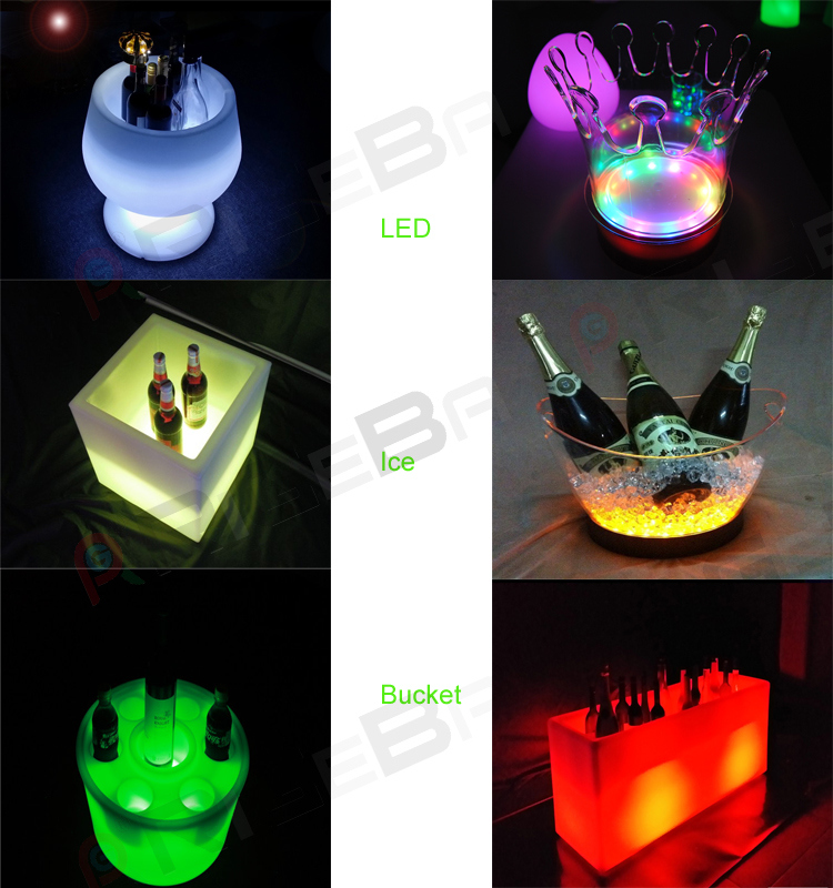 Wholesale LED Cup LED Flowerpot LED Ice Bucket LED Furniture for Bar