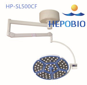 Single Head Medical Ceiling Shadowless Operating Lamps LED Surgical Lights for Sale