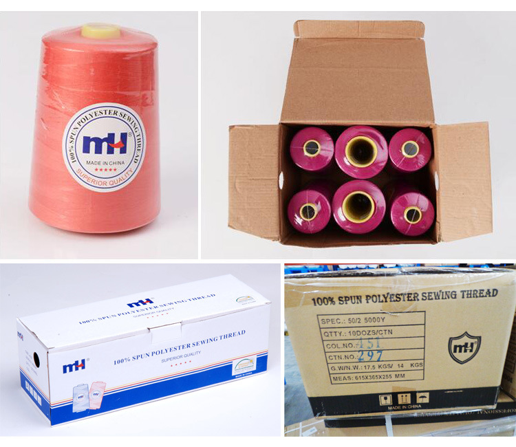 60/2 60s/2 100% Spun Polyester Sewing Thread Manufacturer