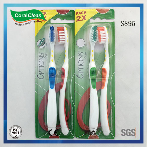 Premium Soft DuPont Bristle Adults' Oral Care Toothbrush