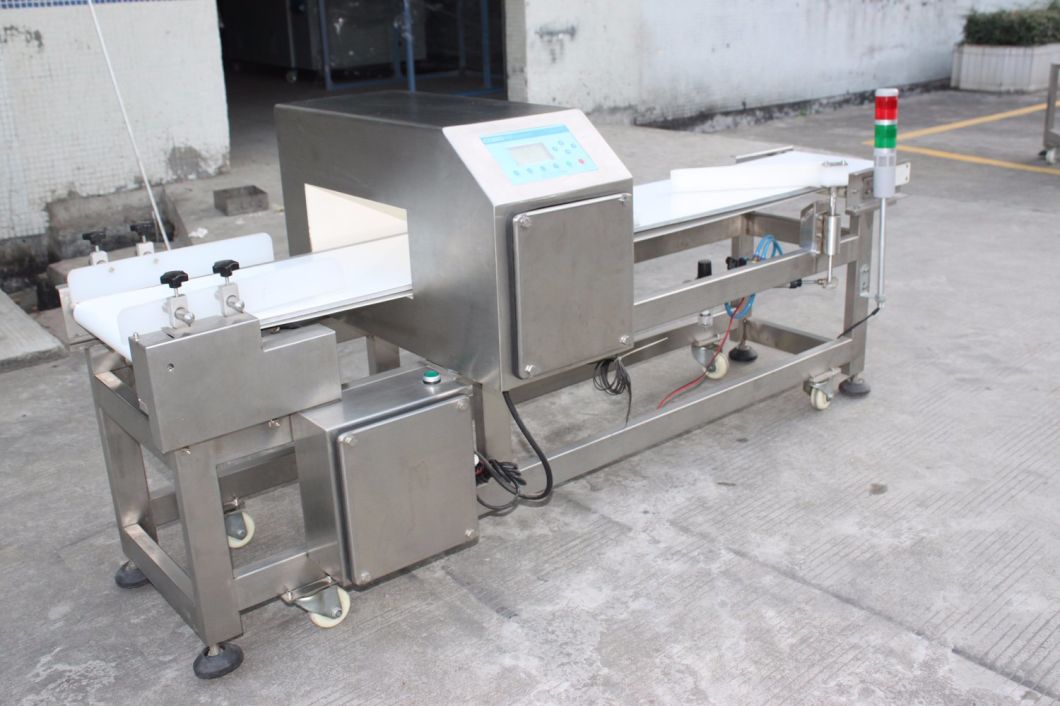Digital Conveyor Metal Detector for Food Industry with Rejection System