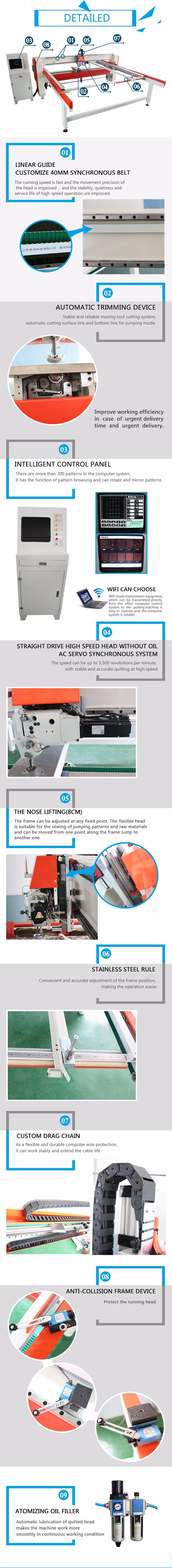 Dn-8-S Minitype Quilting Machine