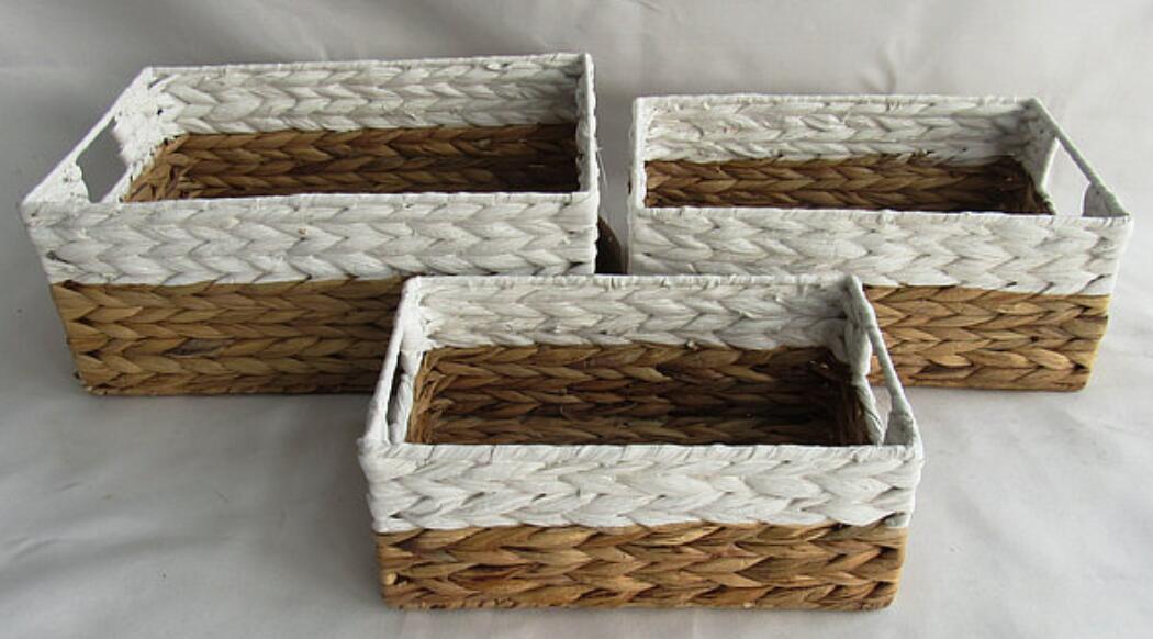 Hyacinth Basket, Food Basket, Fruit Basket, Home Storage Container