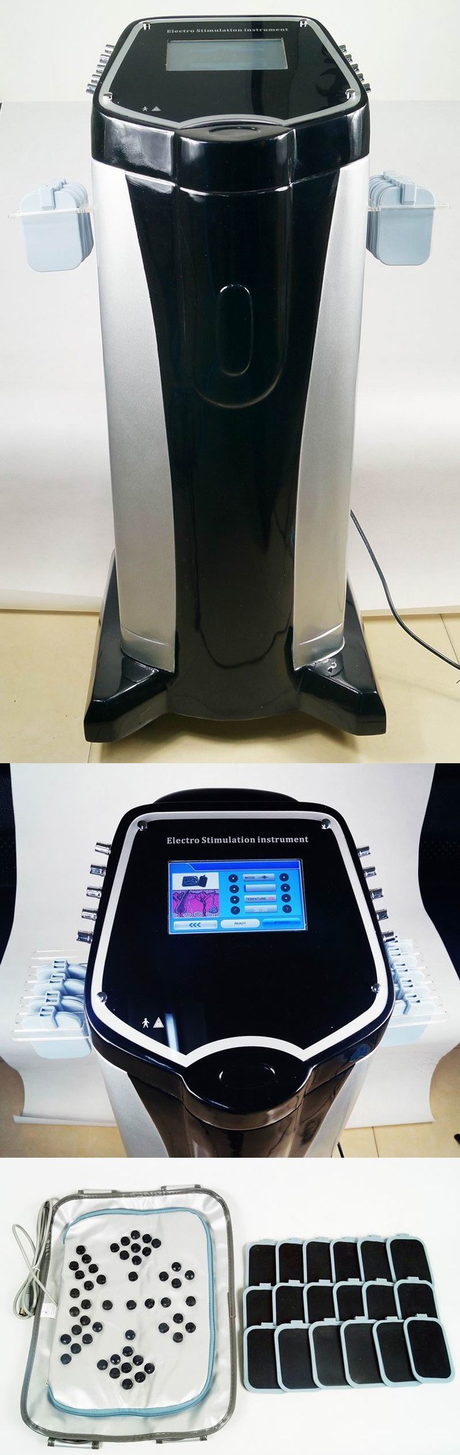 Microcurrent Electric Stimulation Infrared Body Shape Slimming Salon EMS Machine
