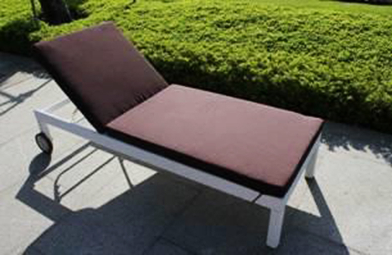 Beach Furniture Garden Hotel Furniture Aluminum Sun Lounge Reclining Chair