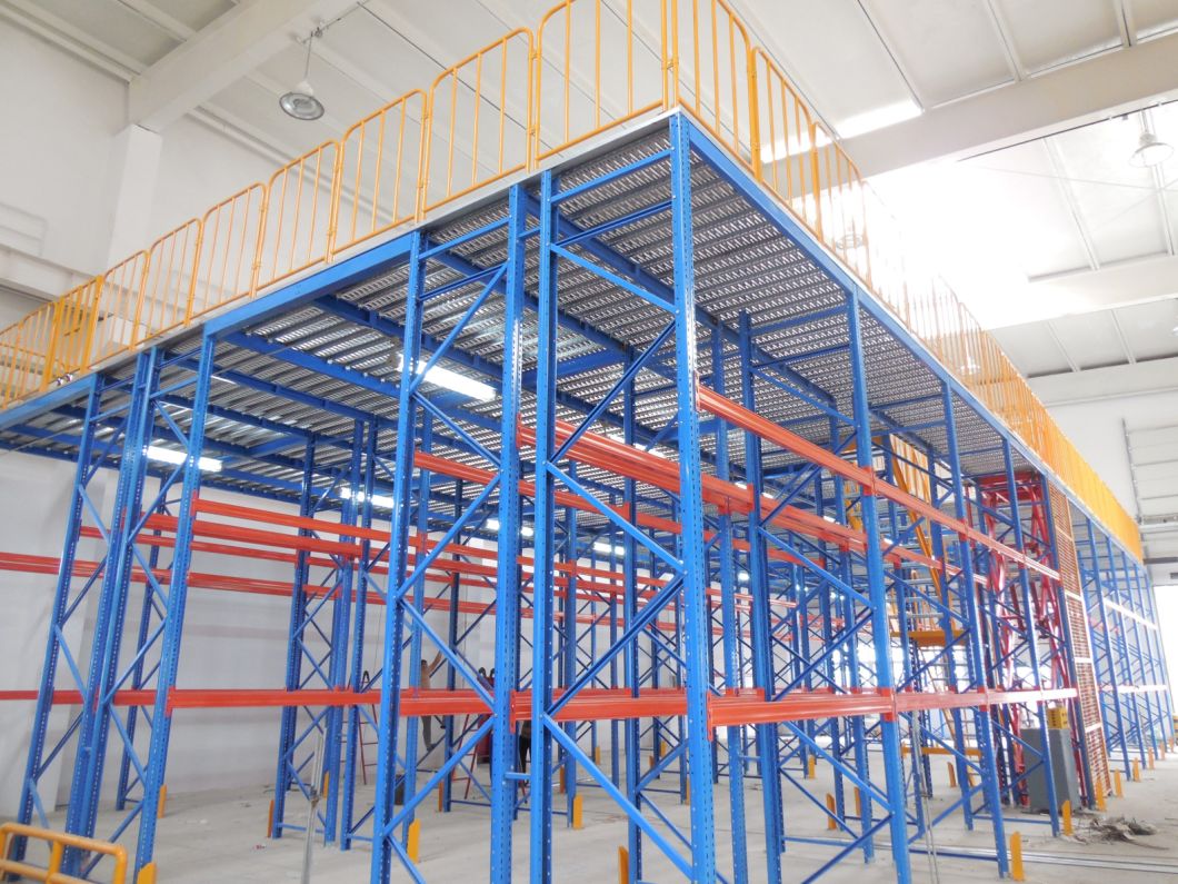 Warehouse Storage Multi-Level Mezzanine Floor Steel Platform