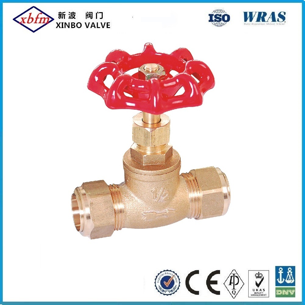 Brass Compression Stop Valve