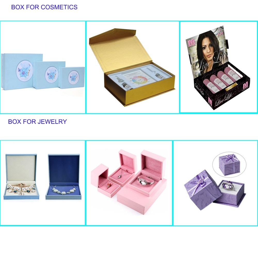 Custom Design Fashion Lipstick Paper Packaging Make up Cosmetic Box