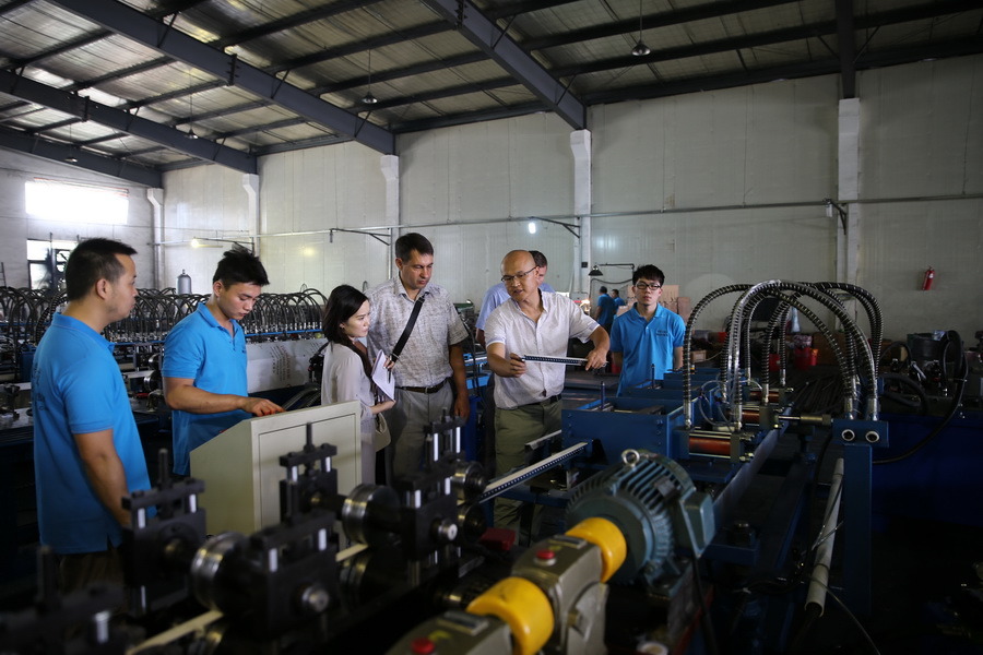 Automatic T Grid Roll Forming Machine with Real Factory