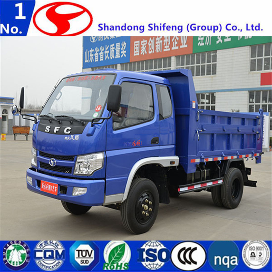 Small Dump Truck/Wheel Truck for 2.5 Tons