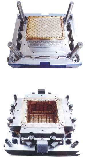 Plastic Storage Basket Injection Mould with Good Quality