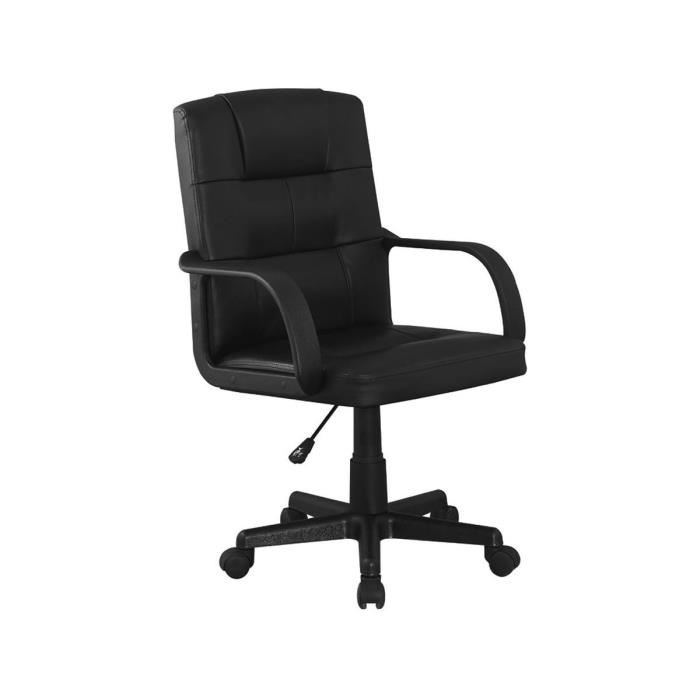 Classic Home Office Computer Desk MID-Back PU Leather Chair (LSA-001)