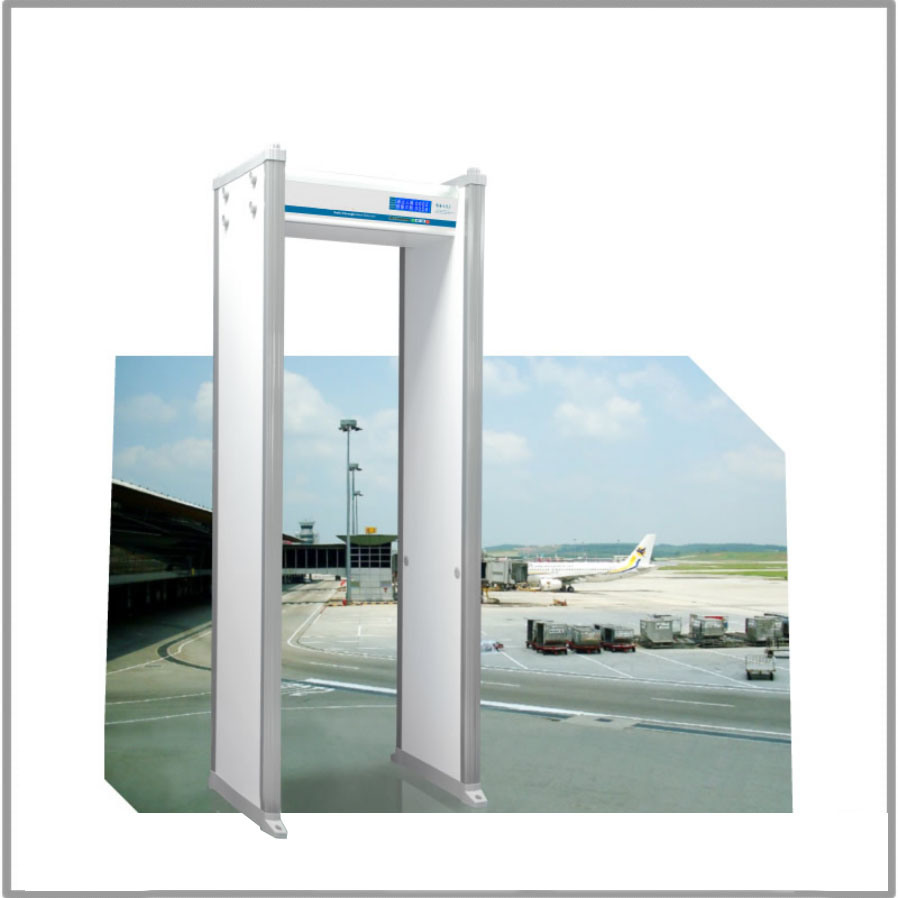 18 Zones Walk Through Metal Detector for Security Inspection Door Frame Metal Detetcor