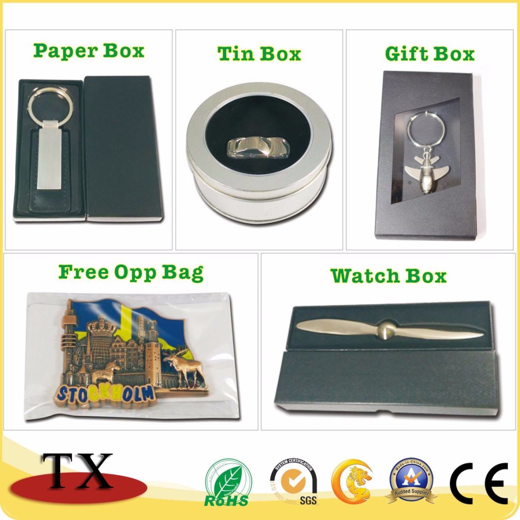 China Supplier Geniune Wholesale Custom Leather Key Chain