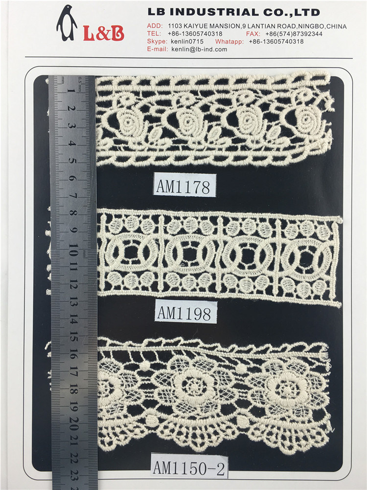 Chemical Trims Eyelet Lace Cotton