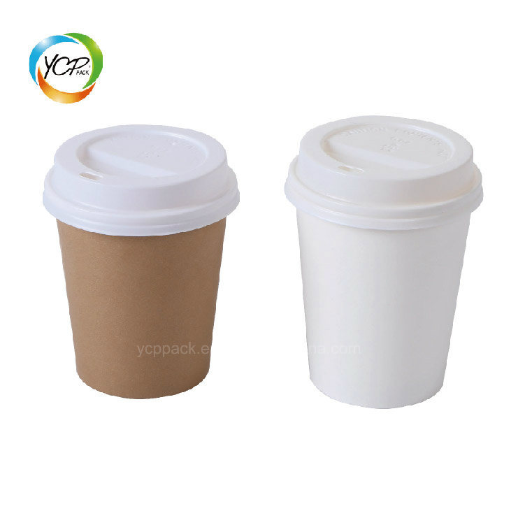 Disposable Custom Logo Printed Export Hot Drink Coffee Paper Cup