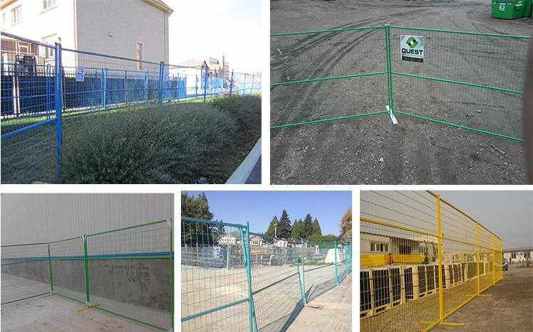 Hot Sale Good Quality PVC Coated Temporary Canada Fence