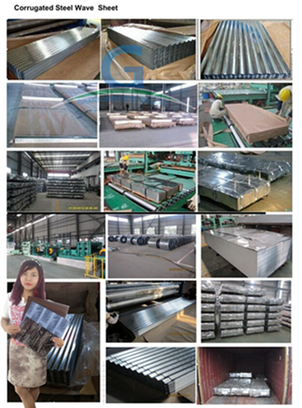 Corrugated Metal Galvanized Roofing Steel Sheet