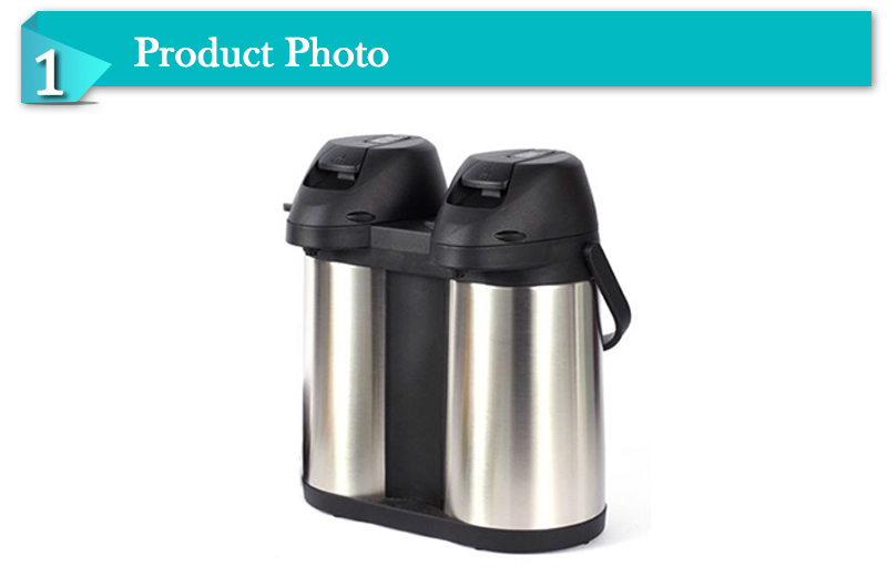 Double Body Suitable Restaurant Stainless Steel Vacuum Flask (ASUF019D)