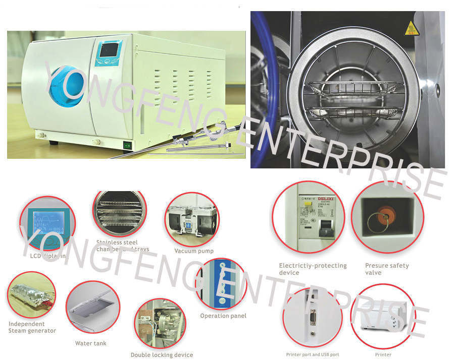 Class B Autoclave Sterilizer Machine for Long Hospital Instruments