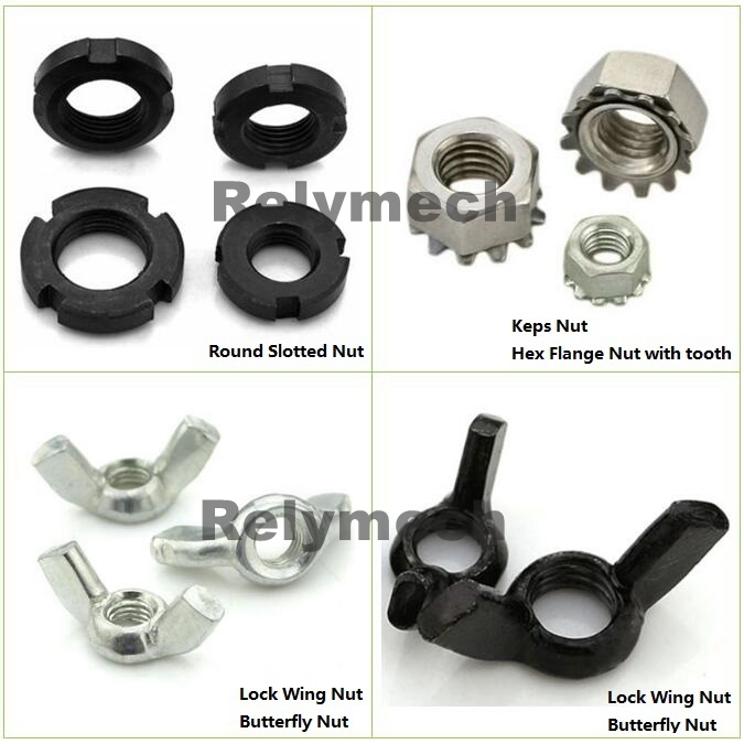 Stainless Steel/Carbon Steel/Brass/Metric/Inch Wing Nut/Butterfly Nutmetric/Inch Wing Nut/Butterfly Nut---Ss201, Ss304, Ss316, Carbon Steel, Brass
