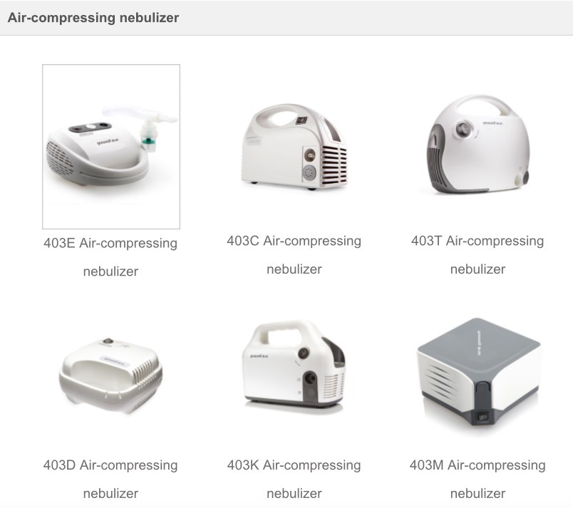 Air-Compressing Nebulizer with Ce 403ai