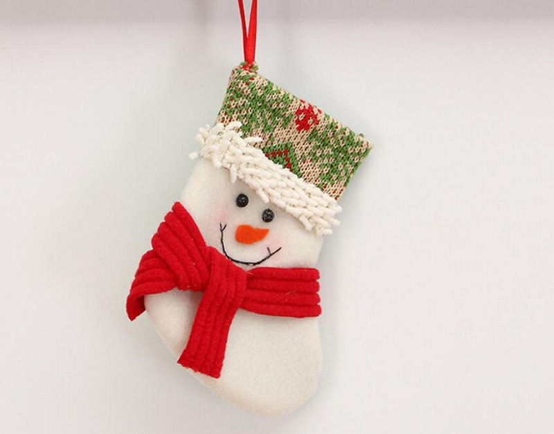 Mini Christmas Stocking for Decoration