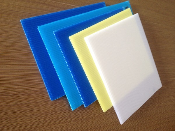 PP Sheet Hollow Type 3mm - 12mm PP Corrugated Sheet White Color for Printing