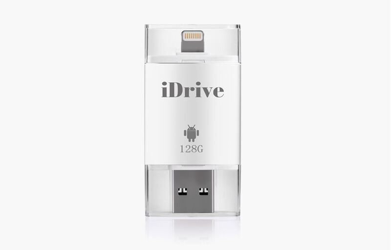 Plastic 2 in 1 Ios OTG USB Drives for iPhone iPad and Computer (OM-PU001)