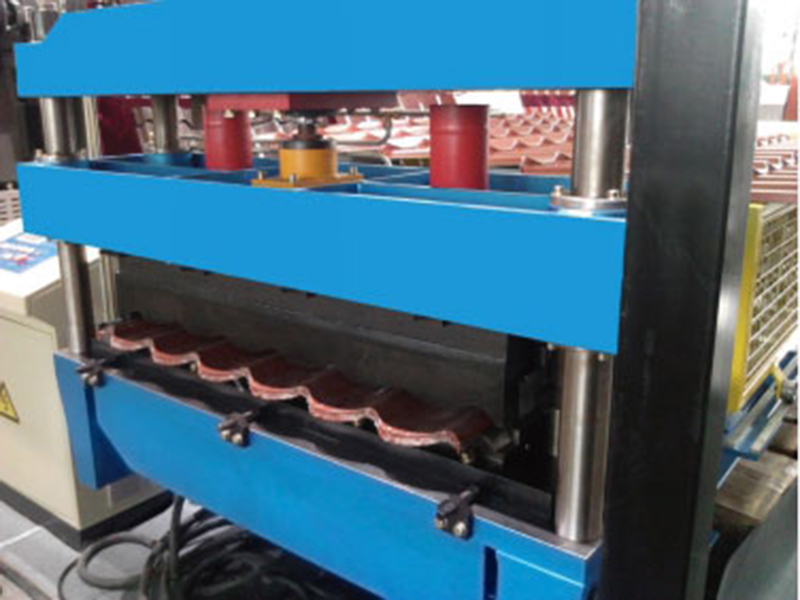 Glazed Roof Tile Roll Forming Machine