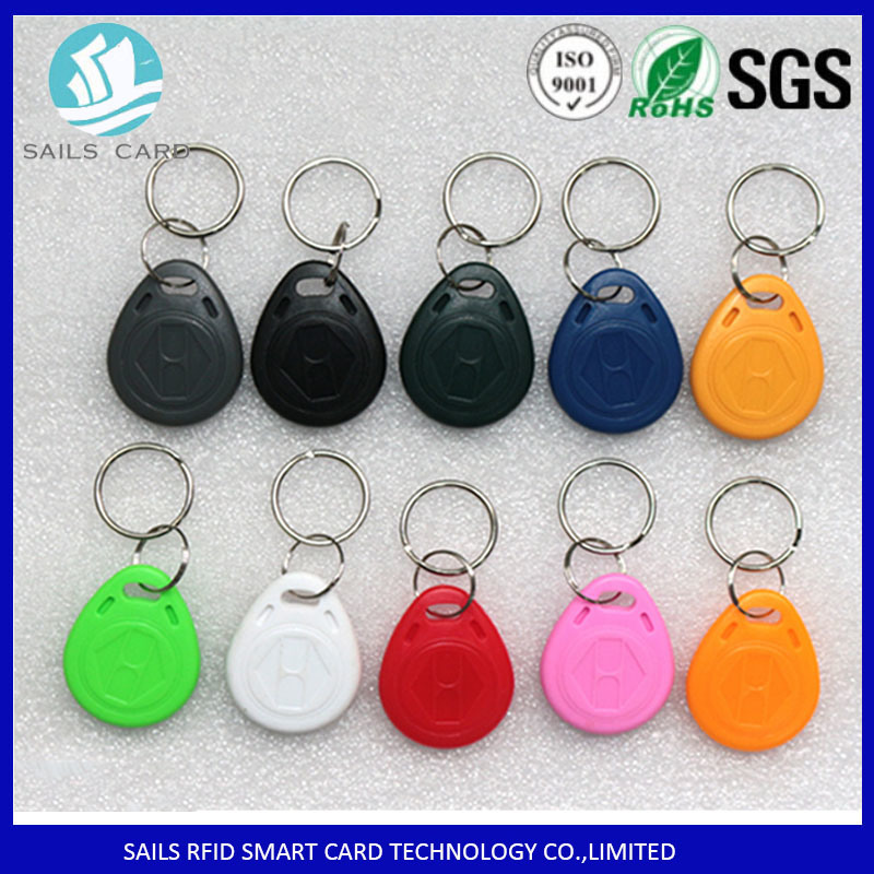 Waterproof RFID Keyfob with Lf/Hf Chips for Access Control