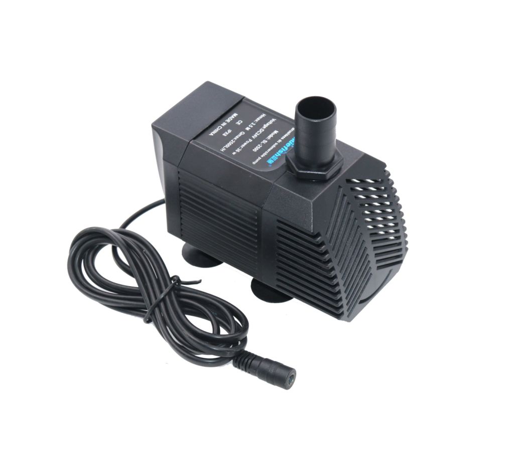 DC 24V Competitive Price Flow 2000L/H Submersible Water Pumps