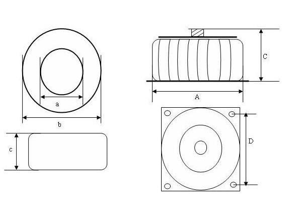 Toroidal Iron Core Power Transformer From XP Power China