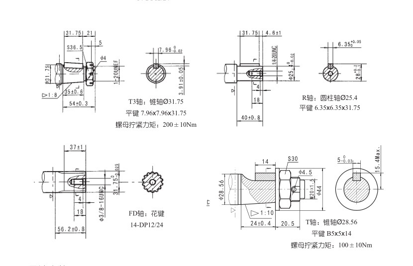 High Starting Torque Hydraulic Wheel Motor Bmrw