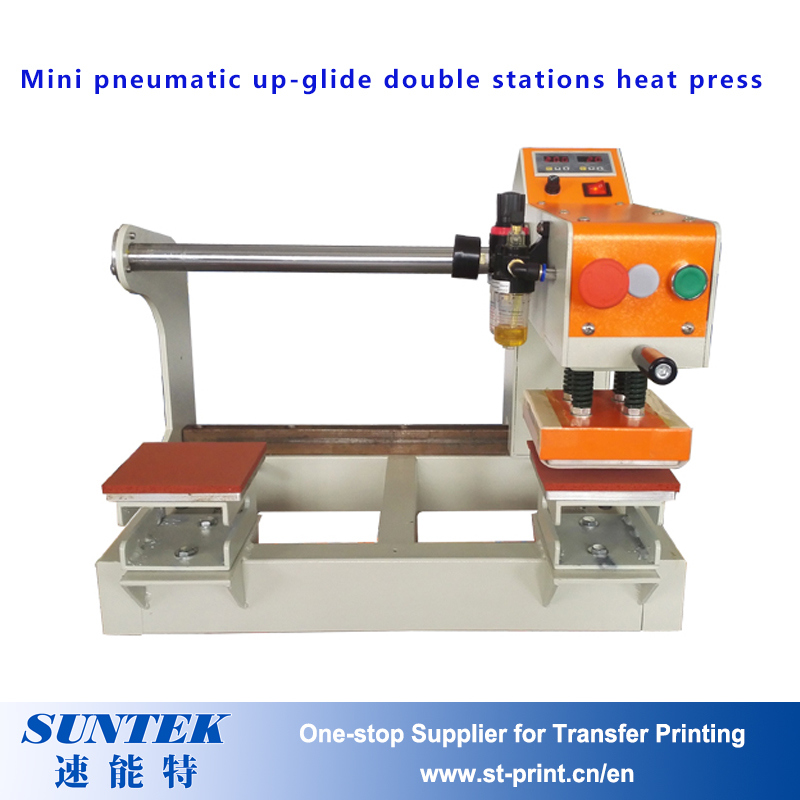 Top Sliding Pneumatic Heat Transfer Machine with U Type