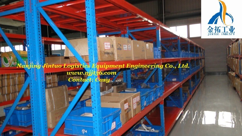 Medium Duty Storage Display Shelving for Industrial Warehouse