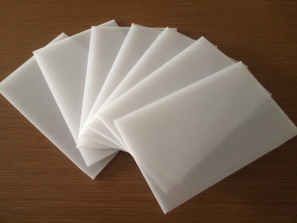 3mm 500GSM PP Coroplast Sheet White Corrugated Sheet