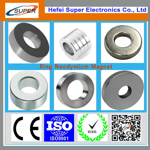 Small Size Permanent Magnetic Material Sintered Ring Magnet