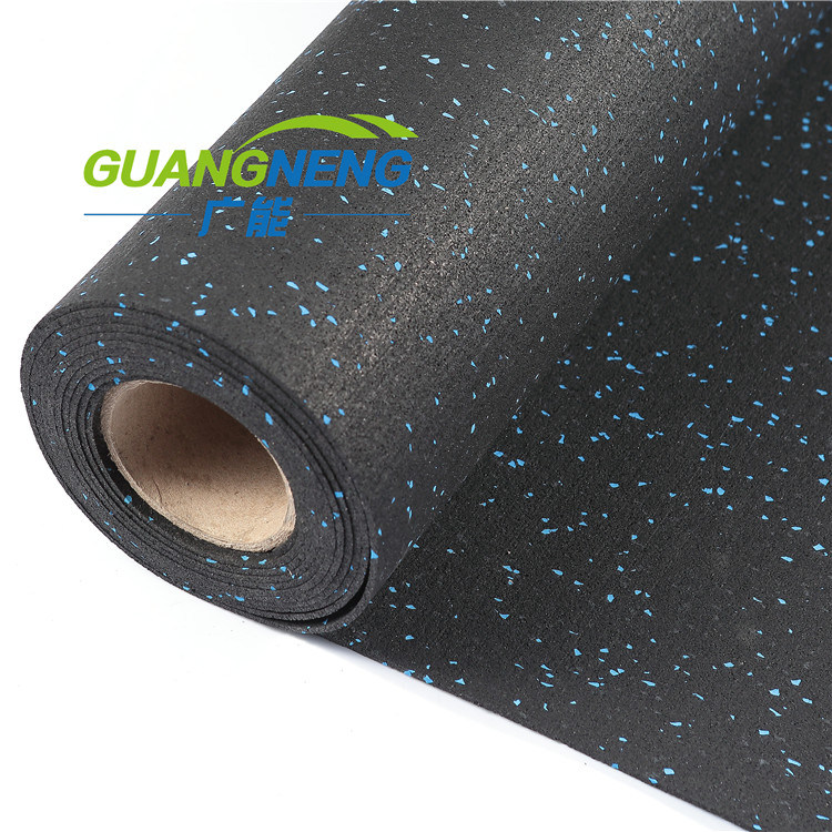 EPDM Recycled Rubber Gym Floor Rolls