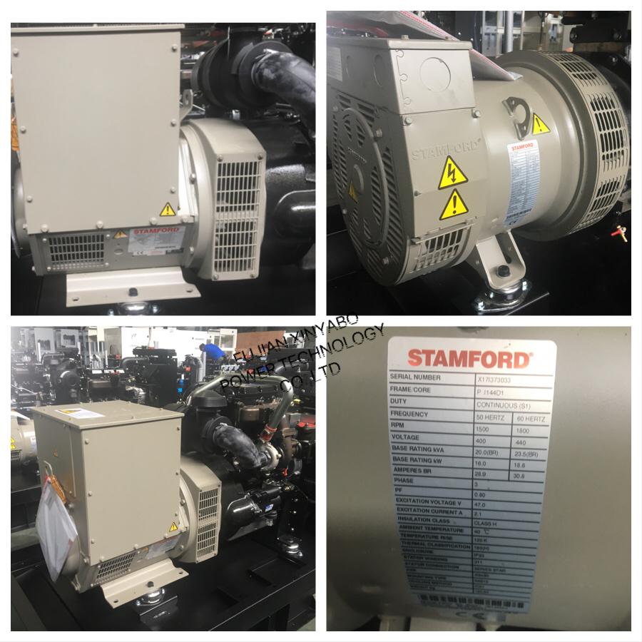 Isuzu 4jb1ta 25kVA 30kVA 40kVA Power Diesel Generator