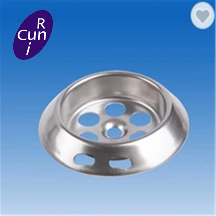 Stainless Steel Basin Strainer Bathtub Kitchen Overflow Drainer