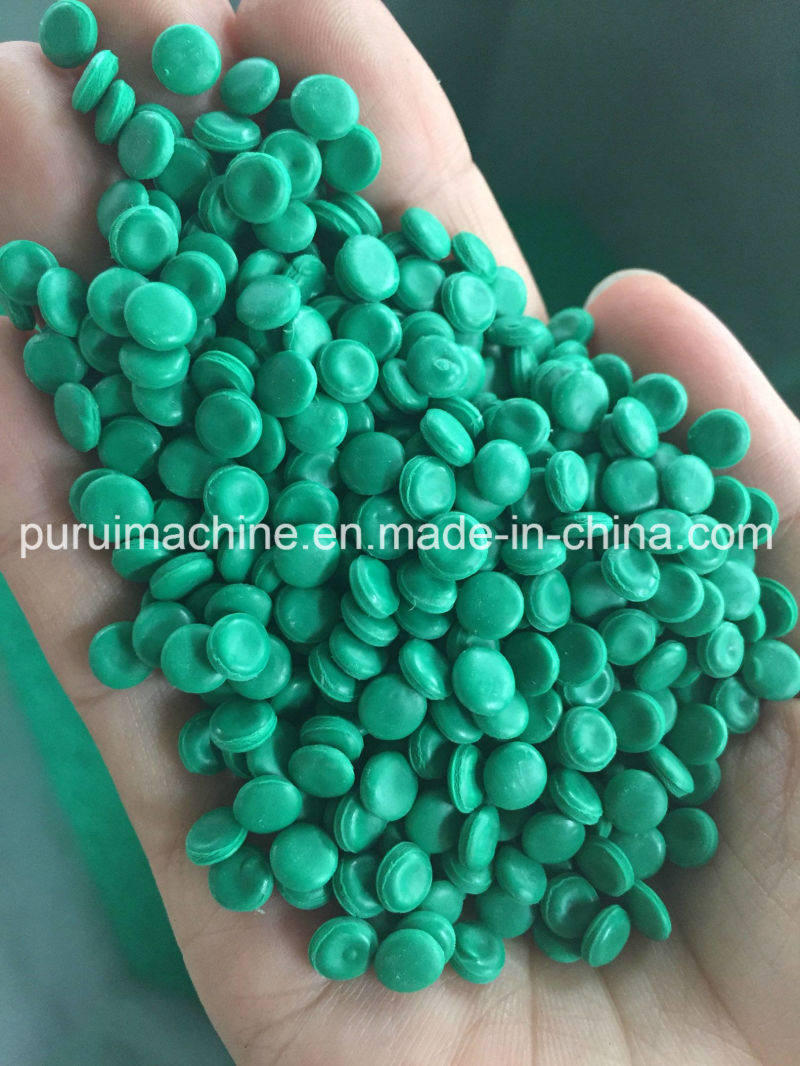 PE PP Raffia Film Recycling Plastic Granulator Machinery