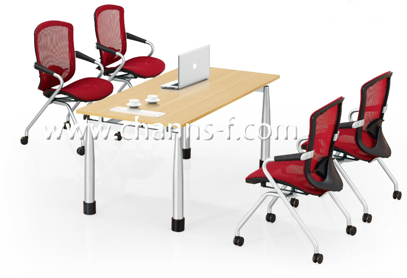 Functional Office Furniture Wooden Computer Desk Meeting Table