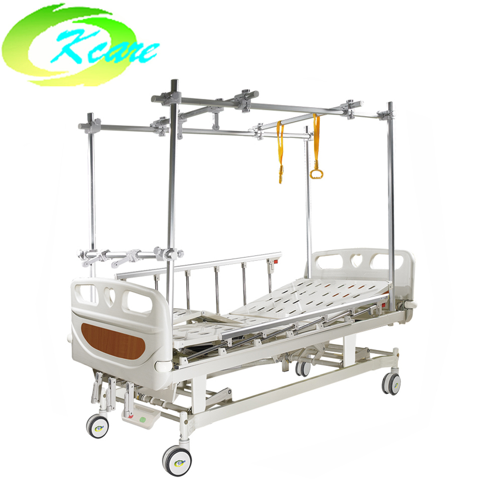 Manual Three-Crank Orthopedics Care Bed with Double Traction