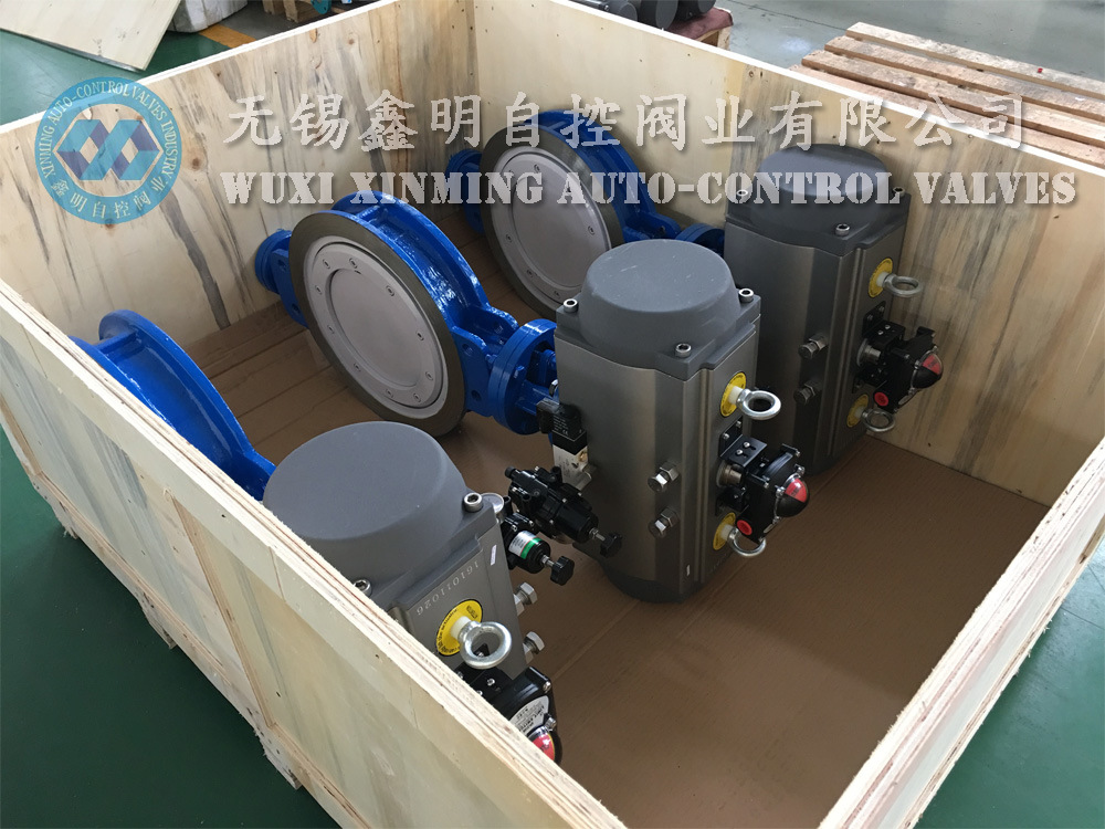 Pneumatic Actuator Wafer Butterfly Valve for Pipelines