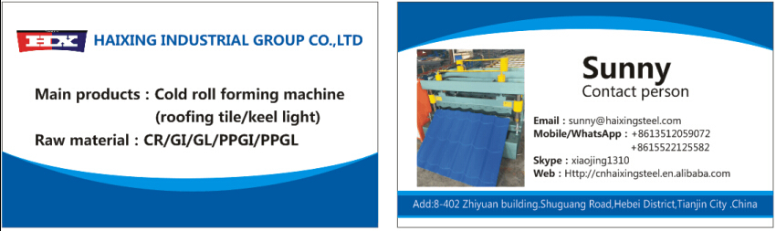 Wave Roof Tile Roll Forming Machine