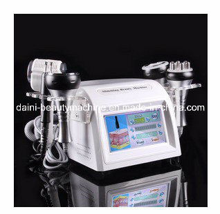 Portable RF Cavitation Vacuum Slimming Machine for Whole Body Weight Loss and Skin Tightening Have Hot and Cold Hammer for Face Care
